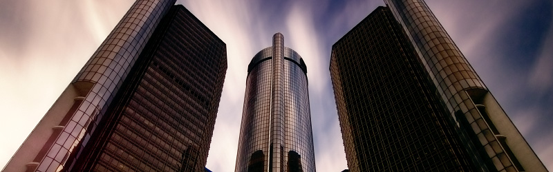 The RenCen, Detroit, Michigan