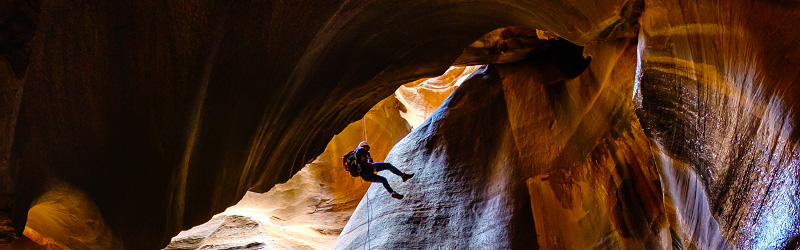 Rappel in Pine Creek, Zion the Magnificent
